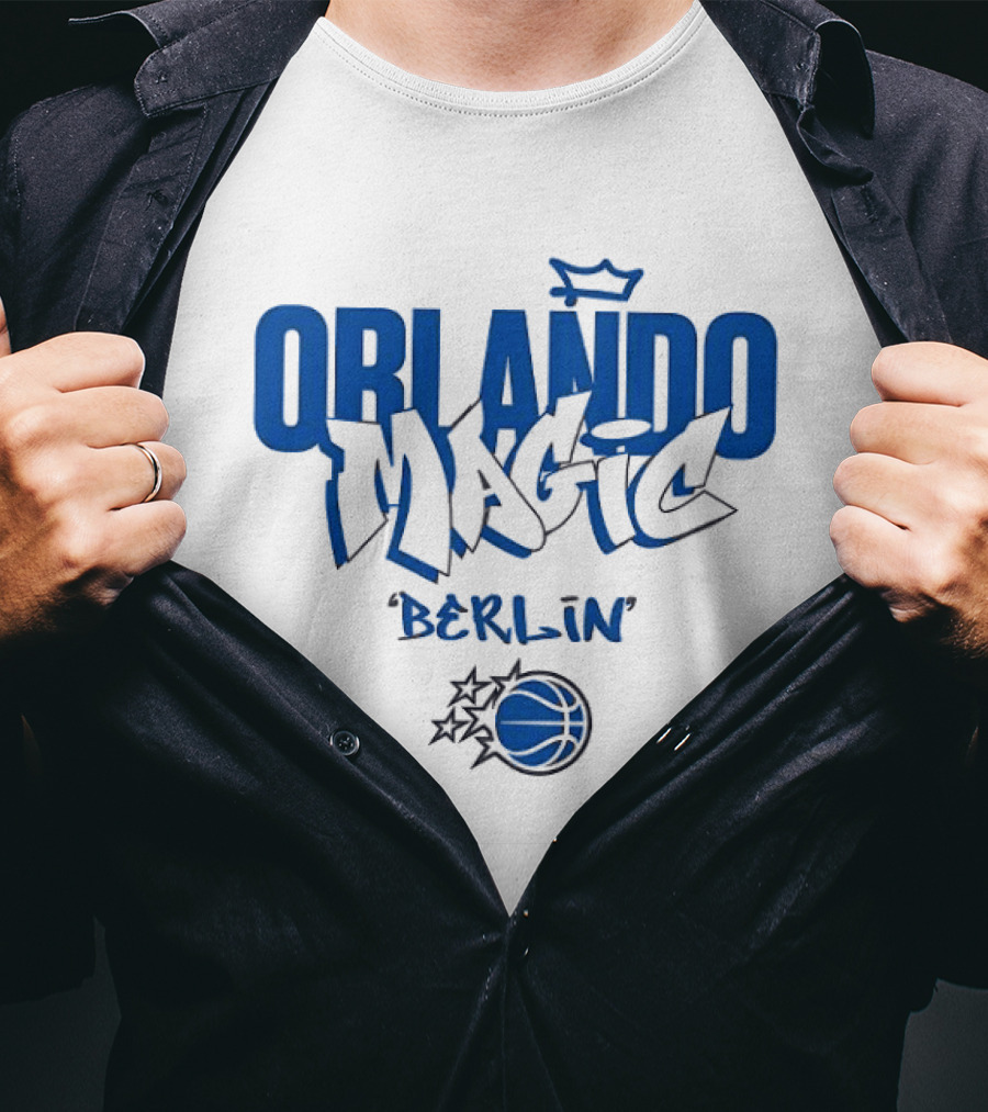 Orlando Magic Berlin 2026 Basketball Team Event Stars T-Shirt