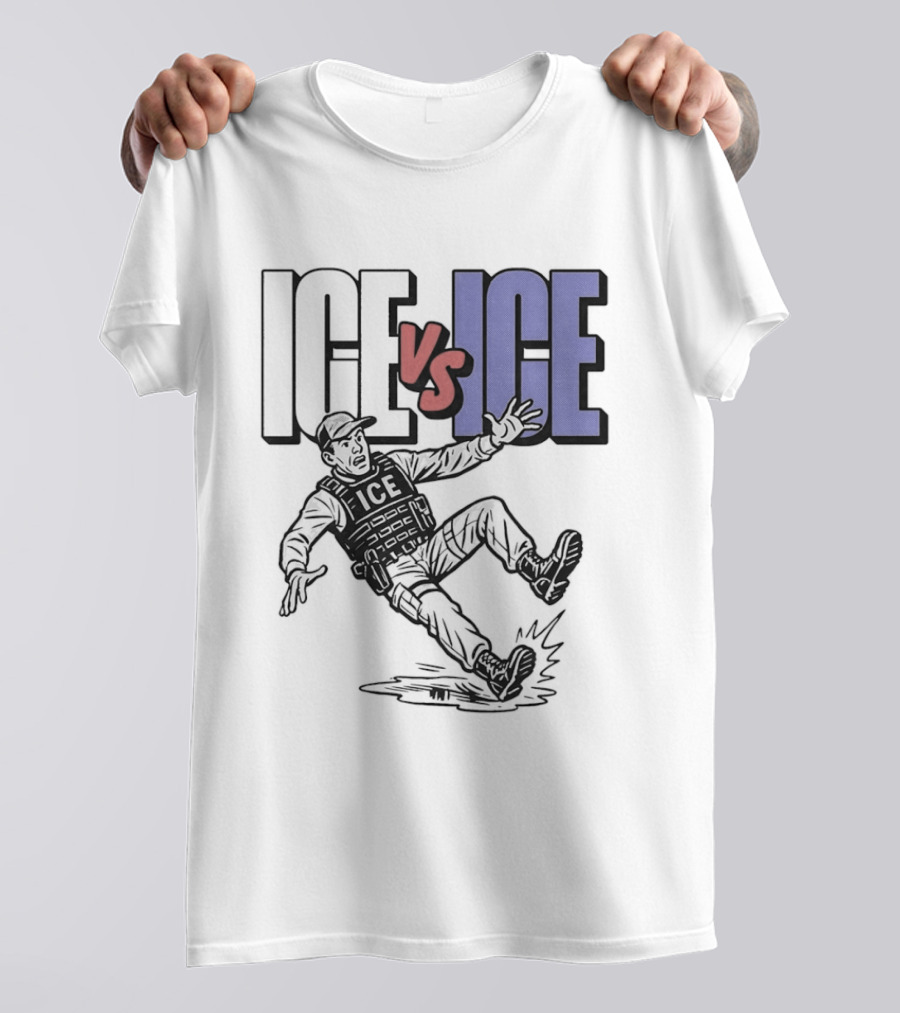 ICE Vs ICE 2026 Slippery Encounter T-Shirt