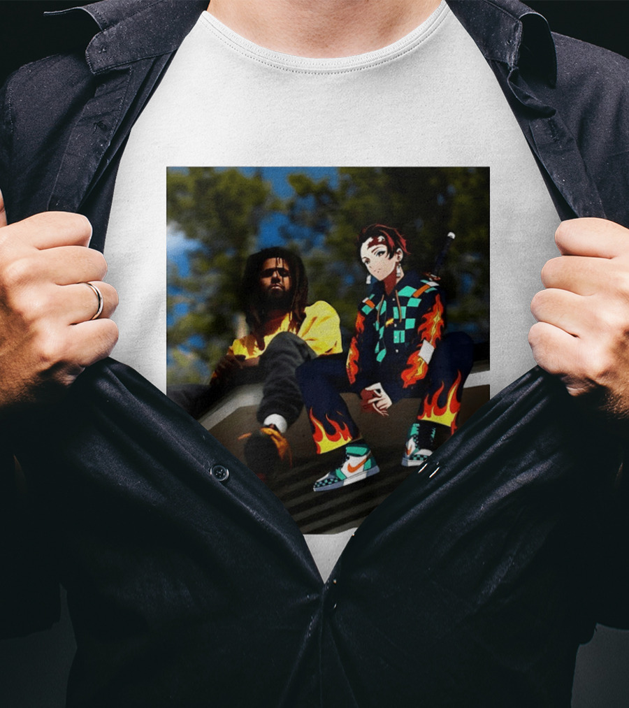 Forest Hills Scru Face Jean Tanjiro Kamado Parental Advisory Explicit Content T-Shirt