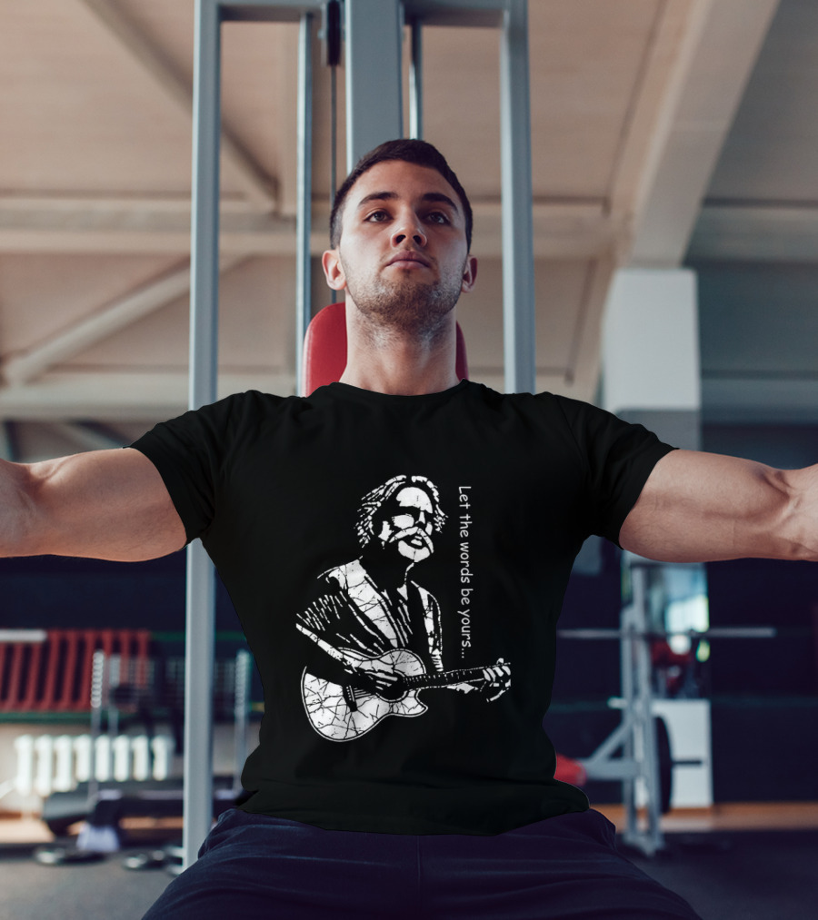 Bob Weir Let The Words Be Yours Acoustic Guitar T-Shirt