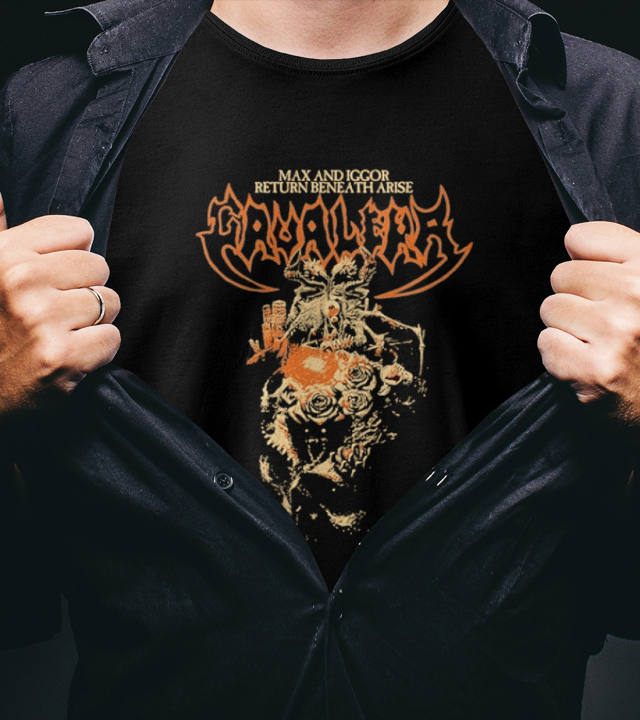 Cavalera Max And Iggor Celebrating Return Beneath Arise Tour 2023 T-Shirt