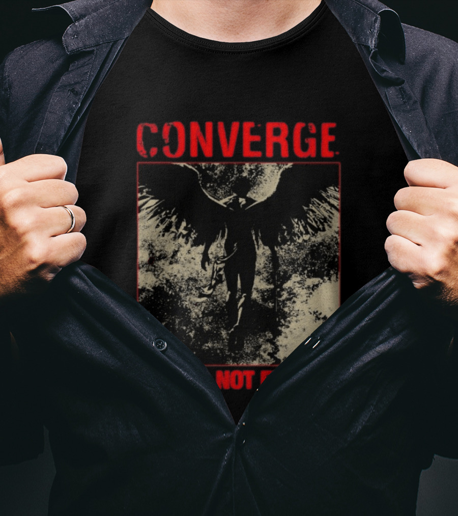 Converge Love Is Not Enough Angel Wings T-Shirt