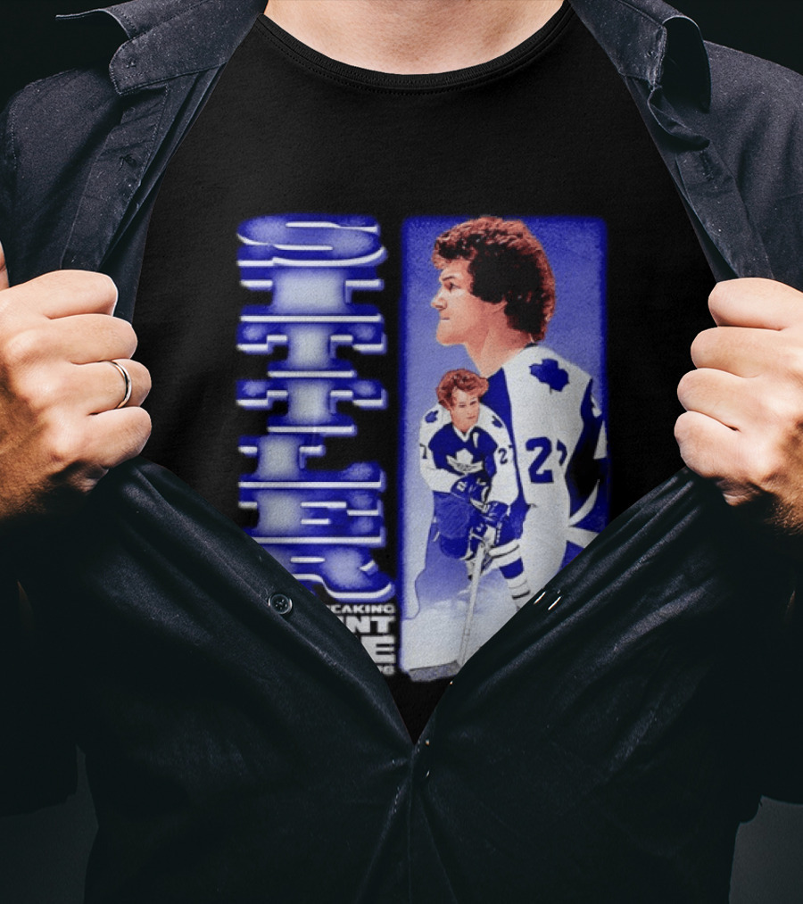 Darryl Sittler Record Breaking 10 Point Game February 7 1976 50th Anniversary 500 Level Toronto Maple Leafs T-Shirt