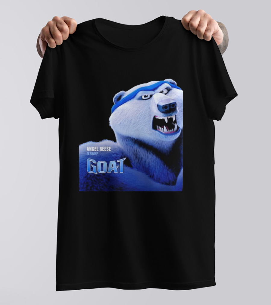Angel Reese Goat Movie Propp Bear February 13 2026 T-Shirt