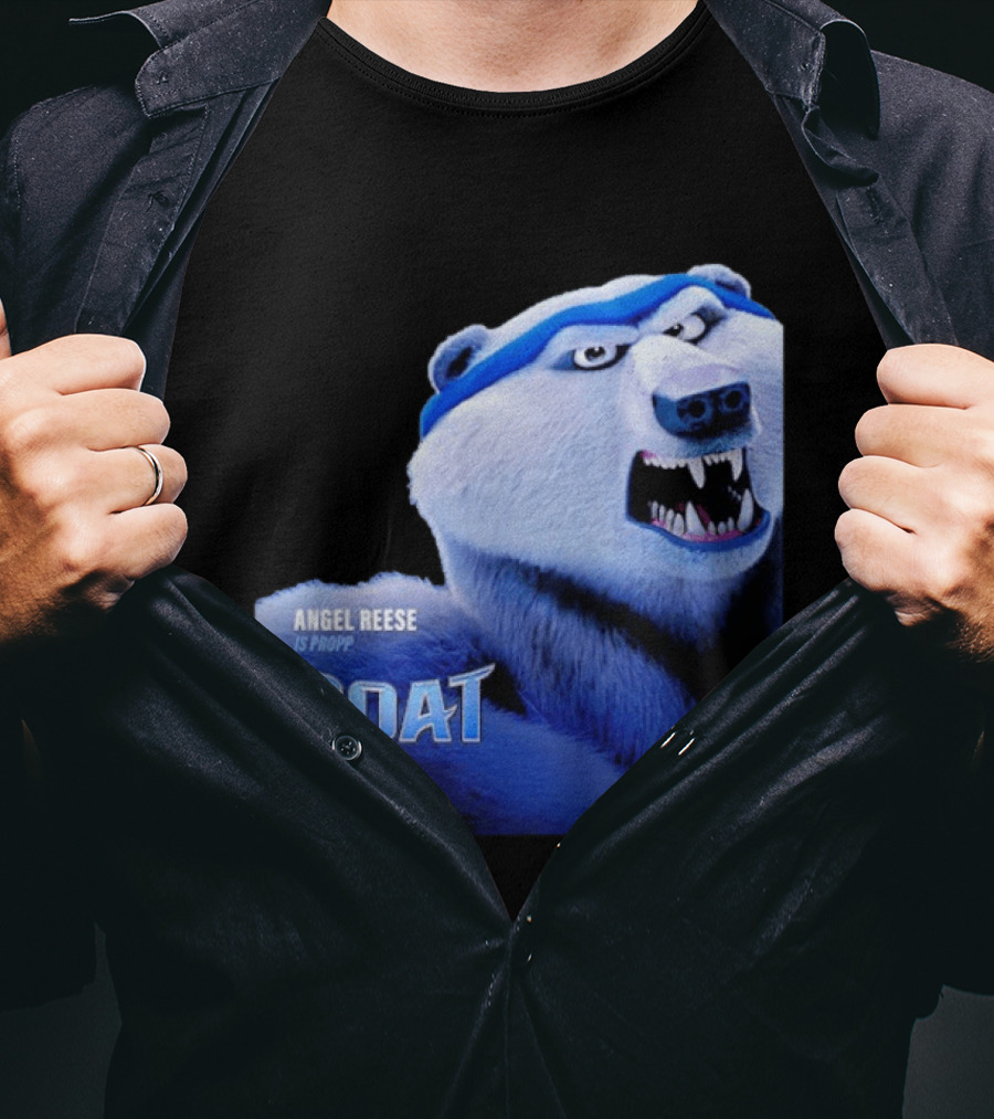 Angel Reese Goat Movie Propp Bear February 13 2026 T-Shirt