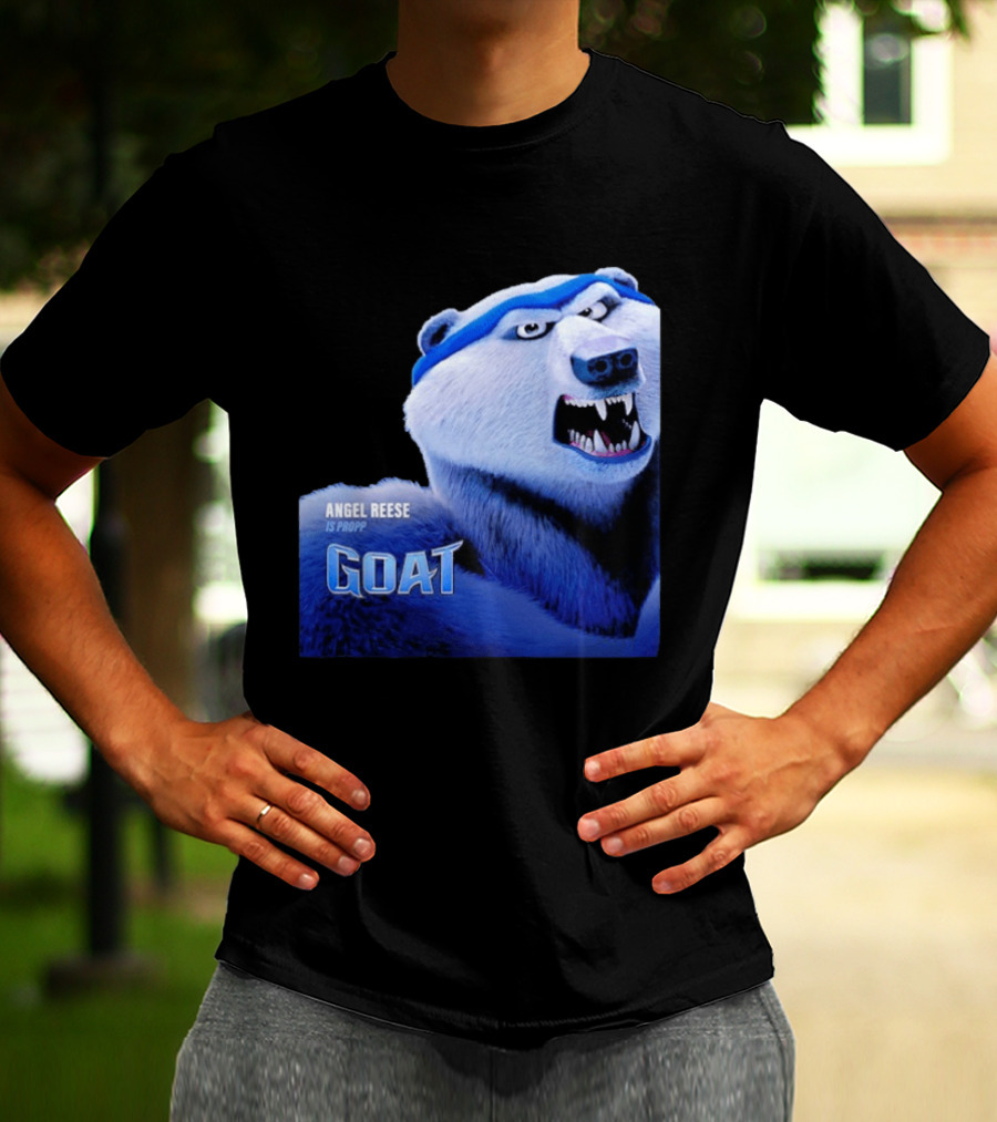 Angel Reese Goat Movie Propp Bear February 13 2026 T-Shirt