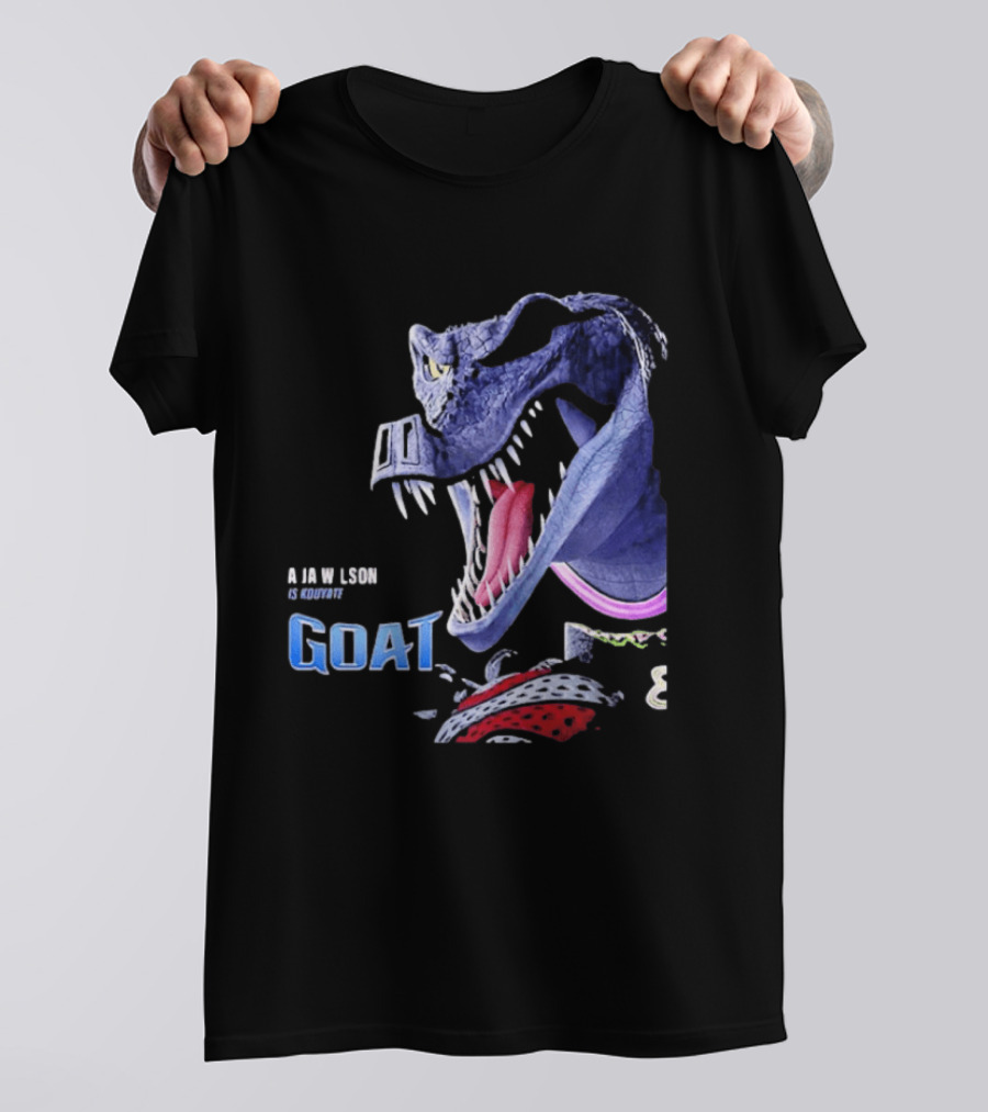 Aja Wilson Presents Goat Movie Kouyate Theatres February 13 2026 Dinosaur Monster T-Shirt