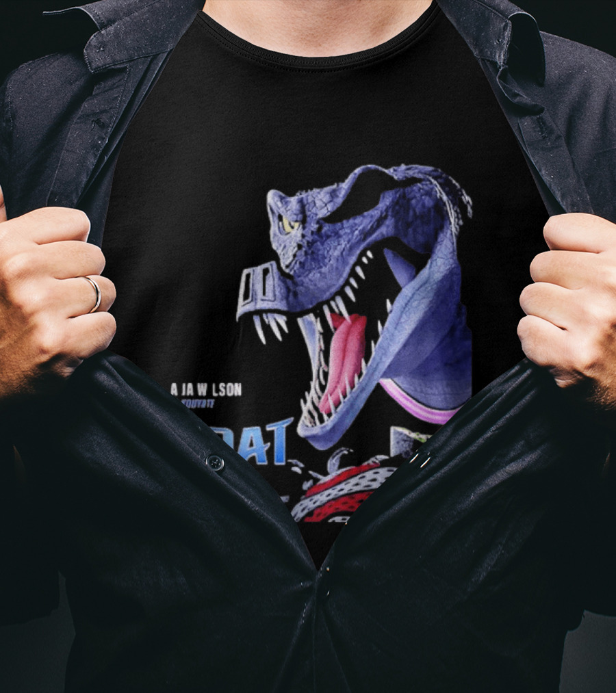 Aja Wilson Presents Goat Movie Kouyate Theatres February 13 2026 Dinosaur Monster T-Shirt