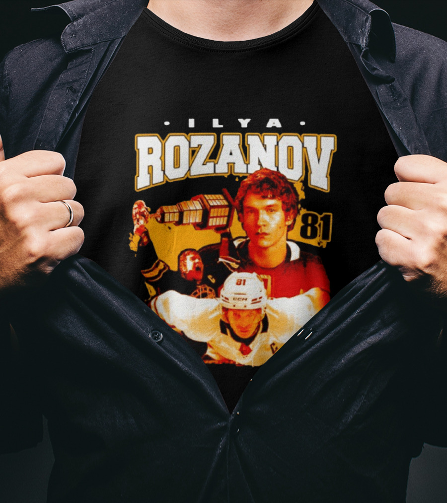 ILya Rozanov 81 Hockey Player T-Shirt