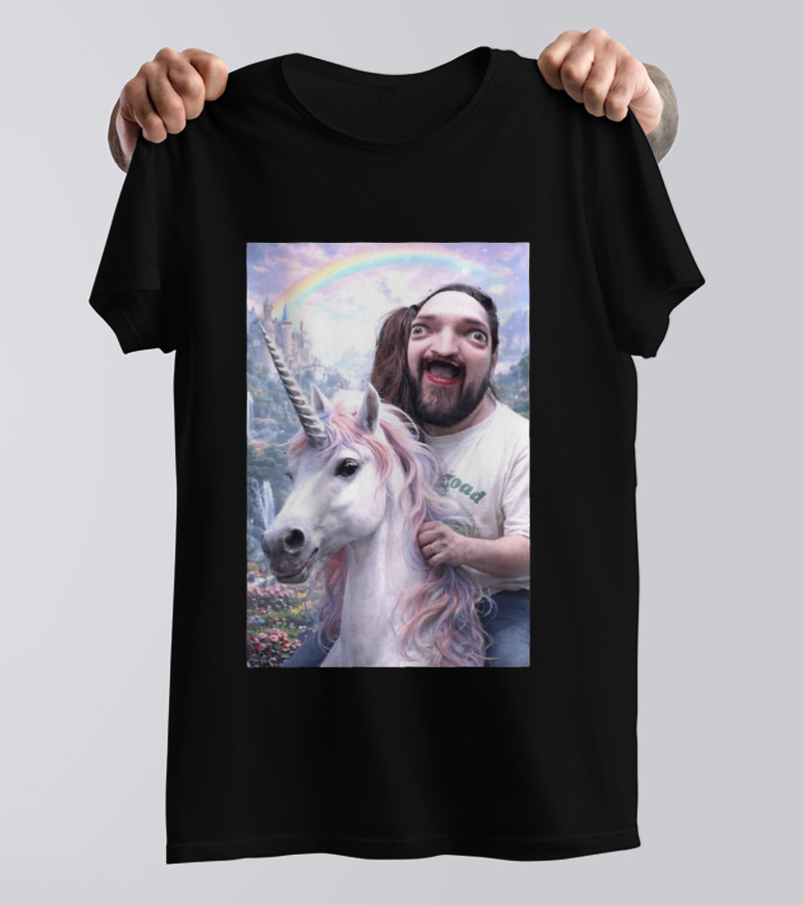 Leigh McClendon Okay Unicorn Fantasy Adventure T-Shirt