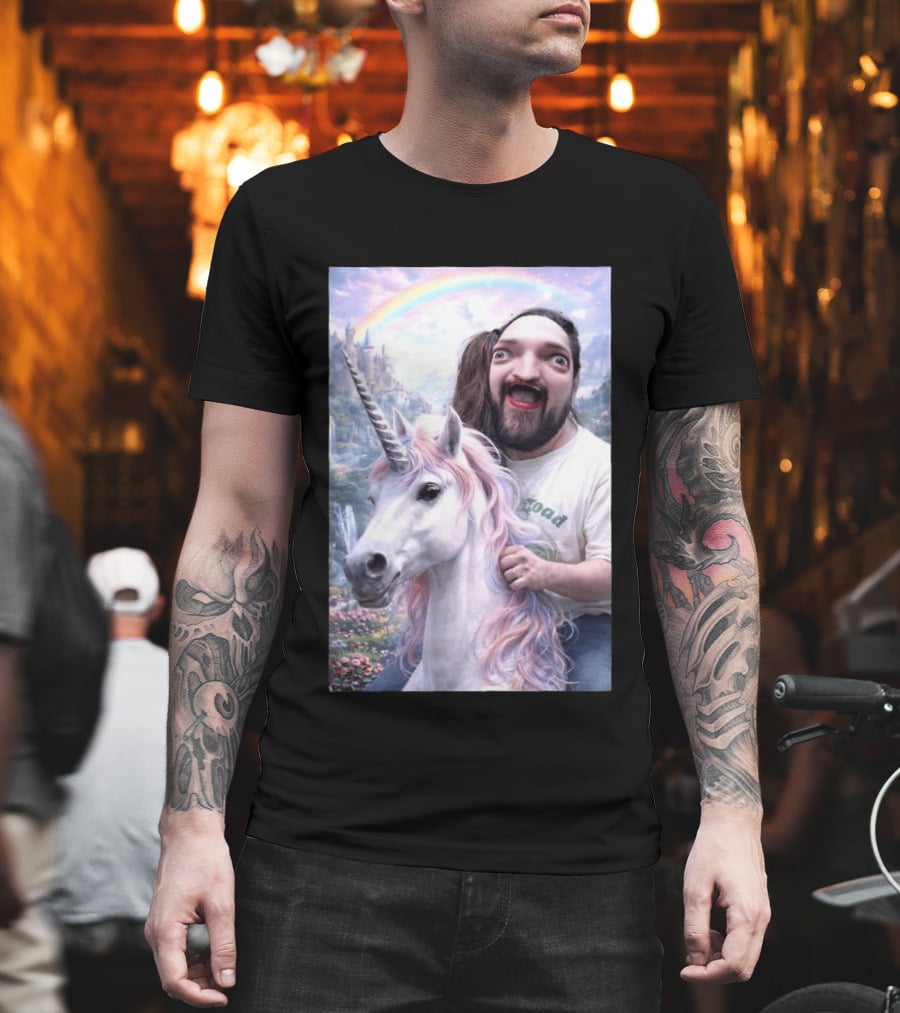 Leigh McClendon Okay Unicorn Fantasy Adventure T-Shirt
