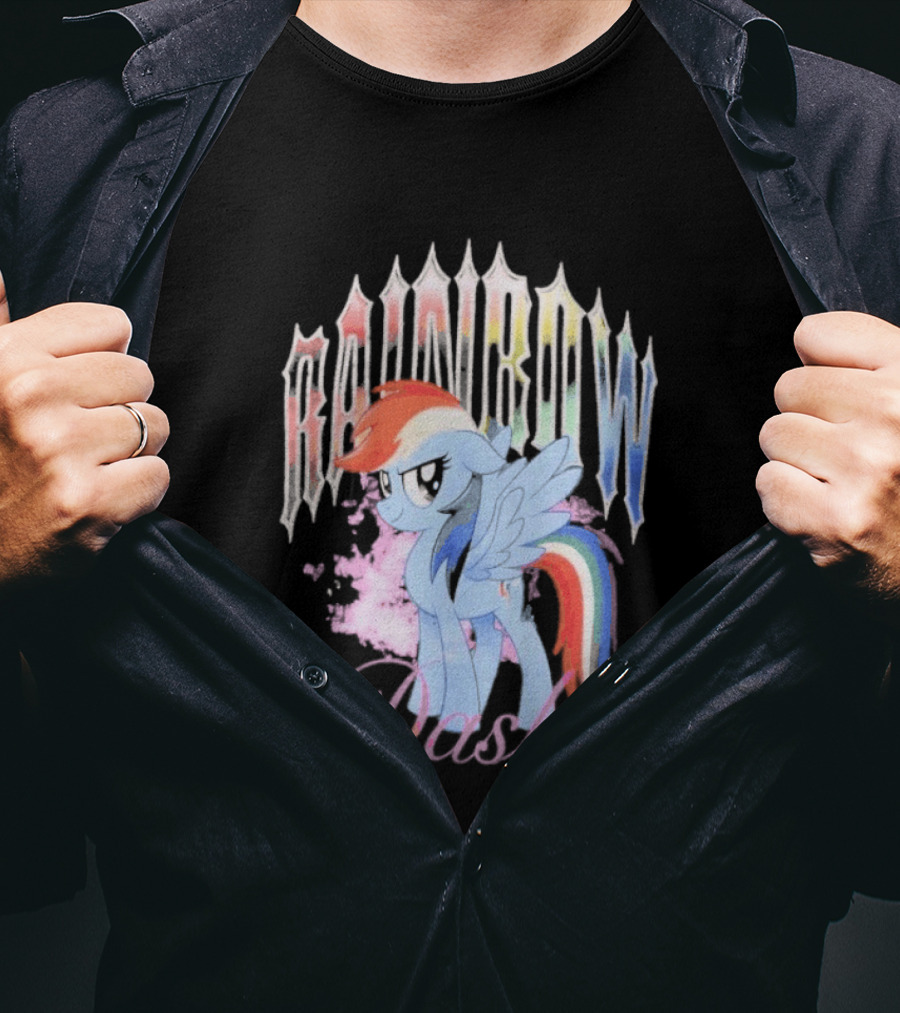 Rainbow Dash My Little Pony Colorful T-Shirt