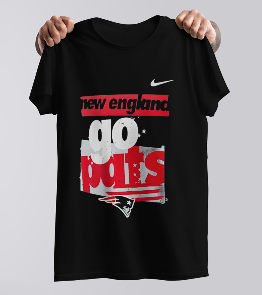 New England Go Pats Nike Patriots T-Shirt