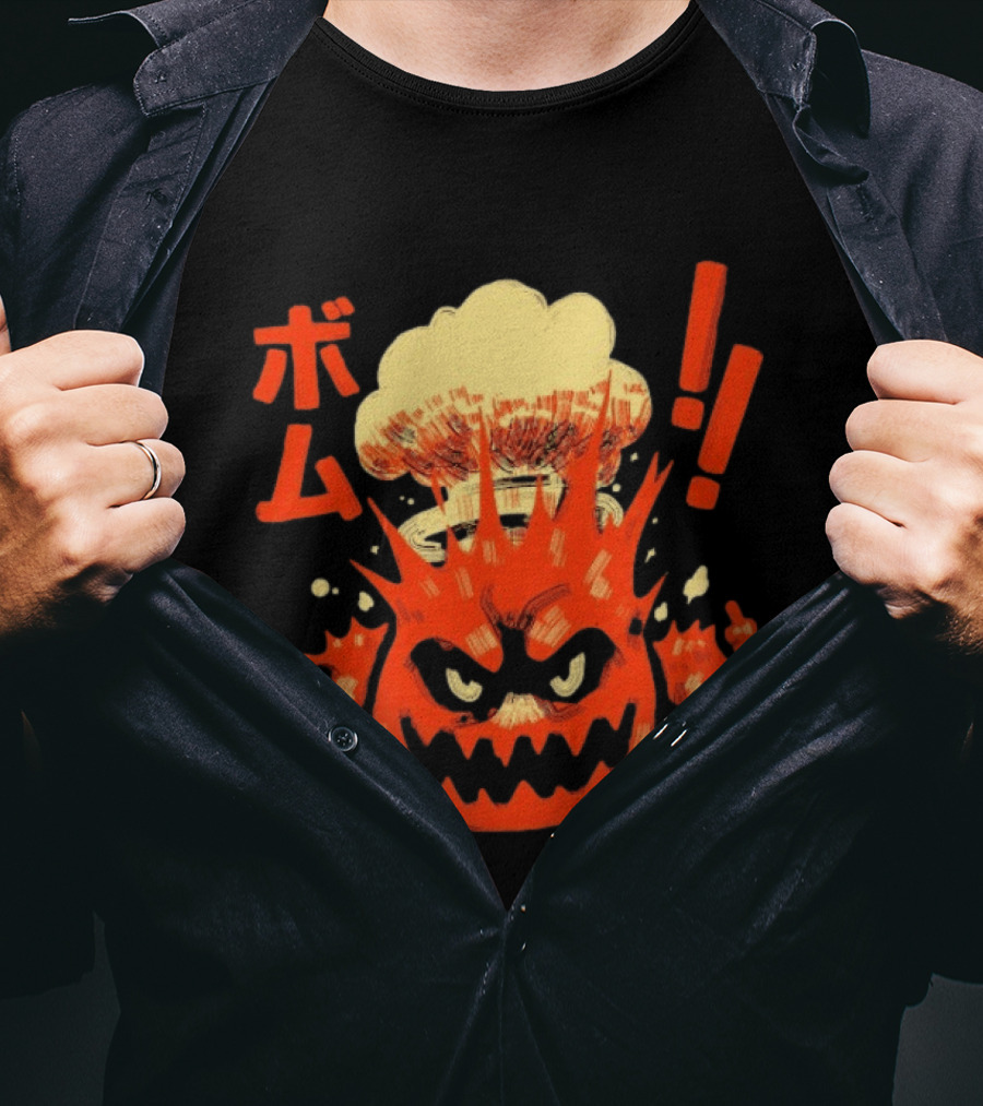 Terry Mack Bomu Explosion Anime Style !! T-Shirt
