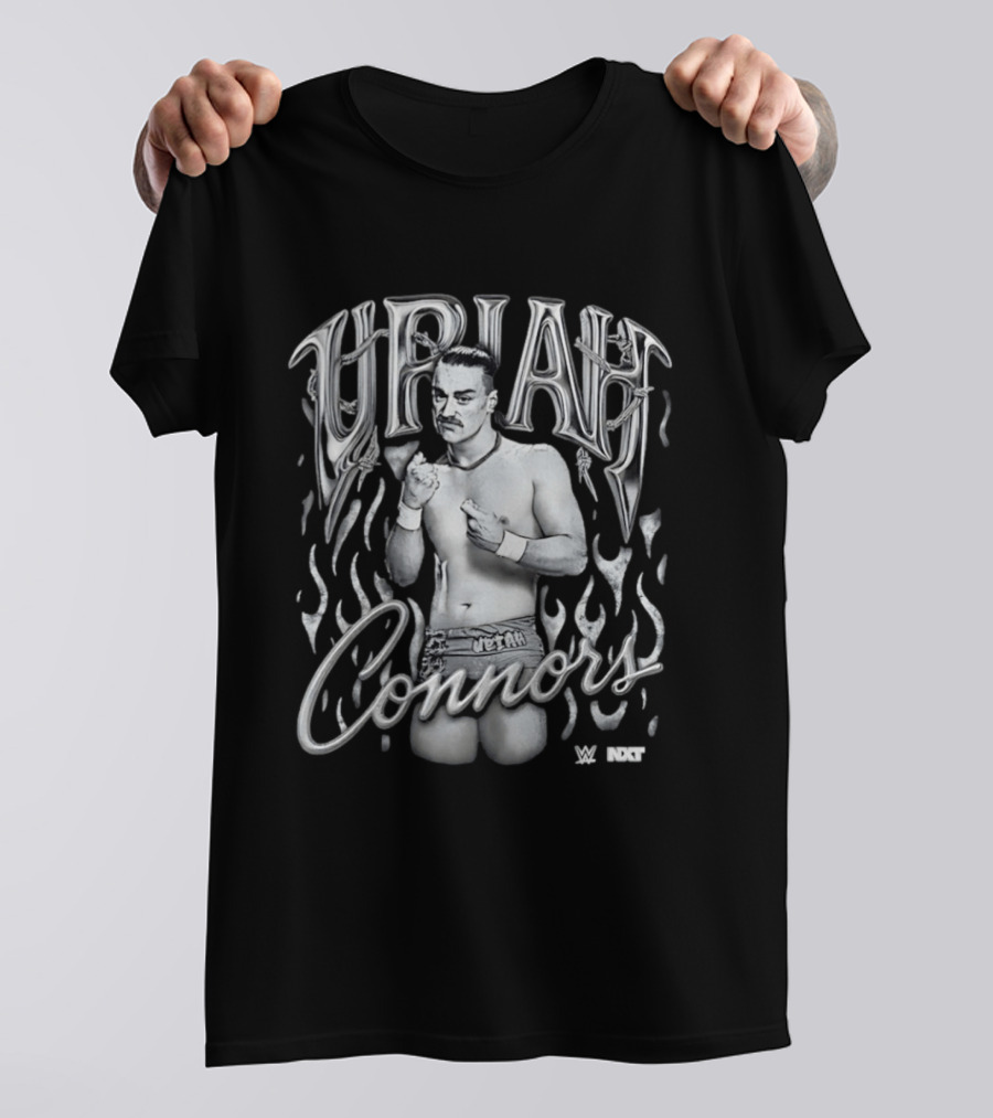Uriah Connors WWE NXT Vintage Style Flame T-Shirt