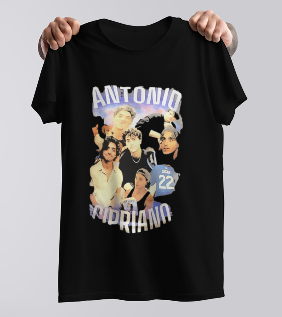Antonio Cipriano Collage With Logan 22 T-Shirt