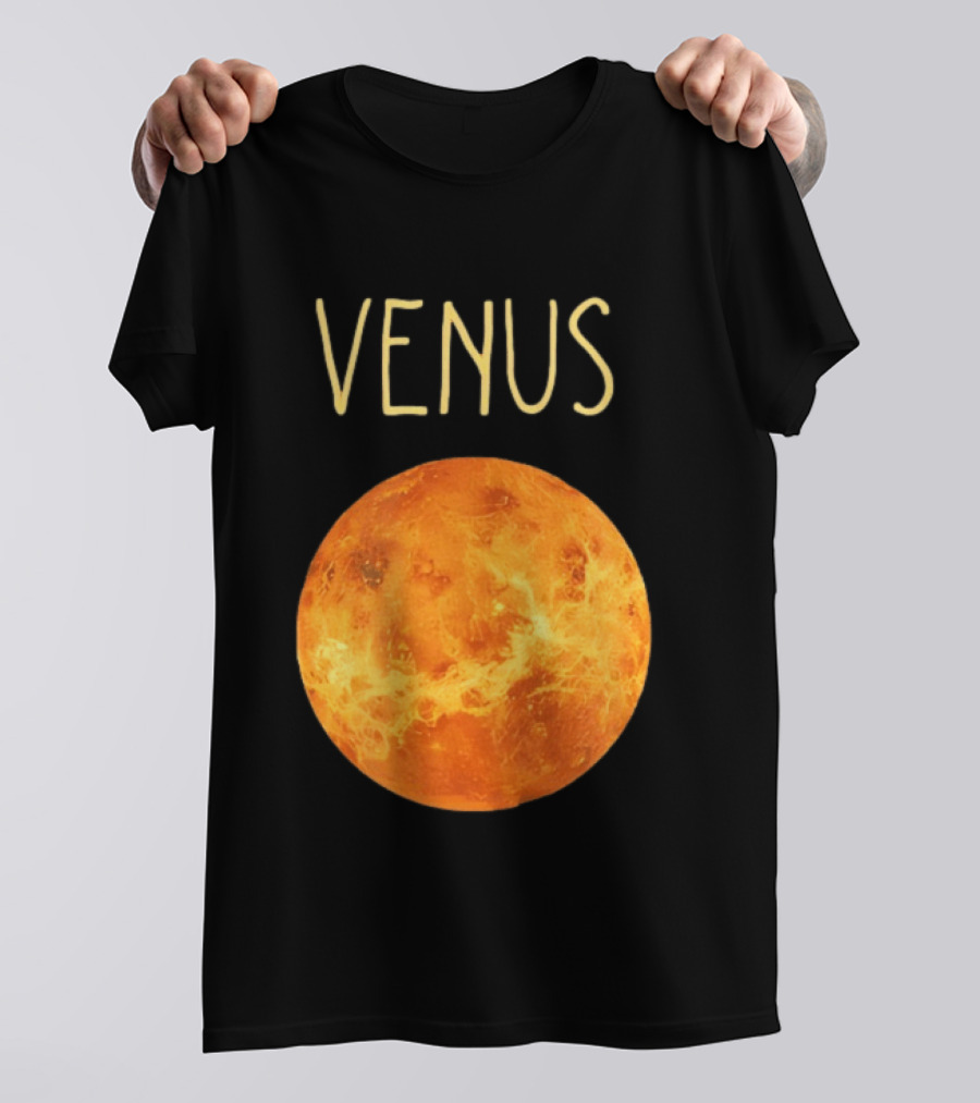 Venus Camiseta Planet Solar System T-Shirt