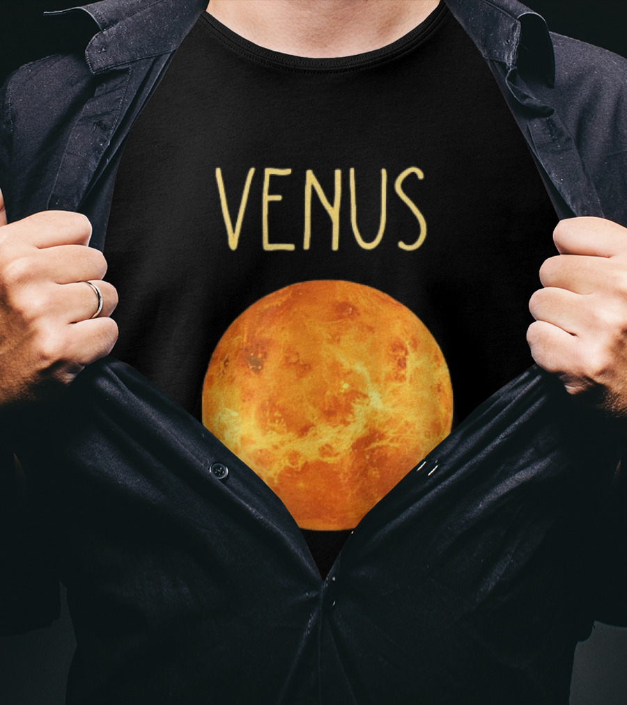 Venus Camiseta Planet Solar System T-Shirt