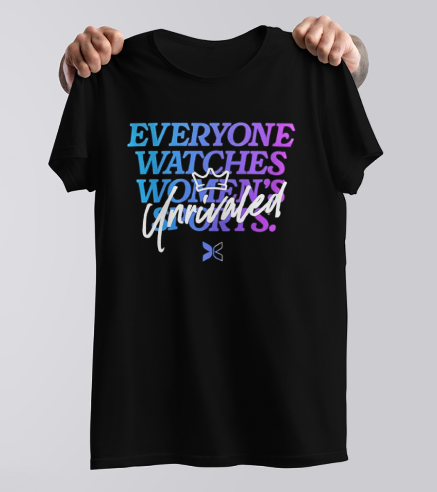 Everyone Es Unrivaled Women's Sports Crown And Butterfly T-Shirt