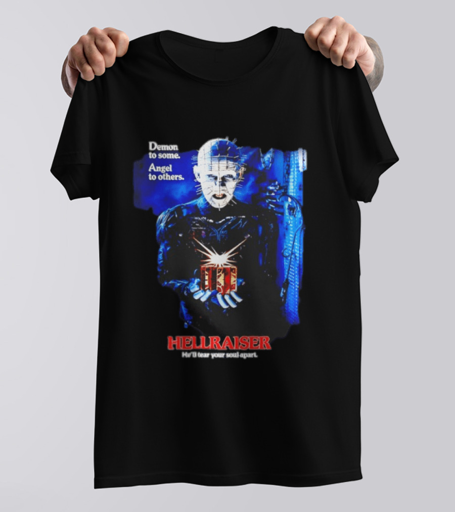 Hellraiser Demon To Some Angel To Others Iconic Horror T-Shirt