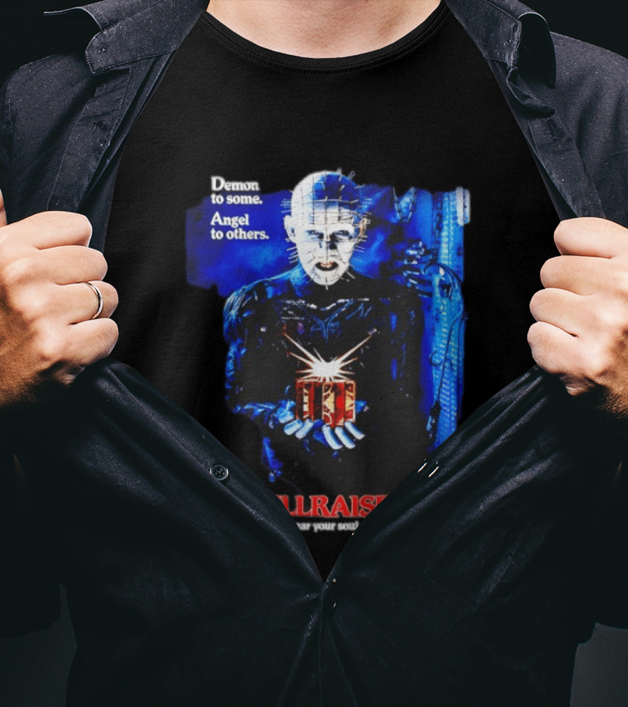 Hellraiser Demon To Some Angel To Others Iconic Horror T-Shirt