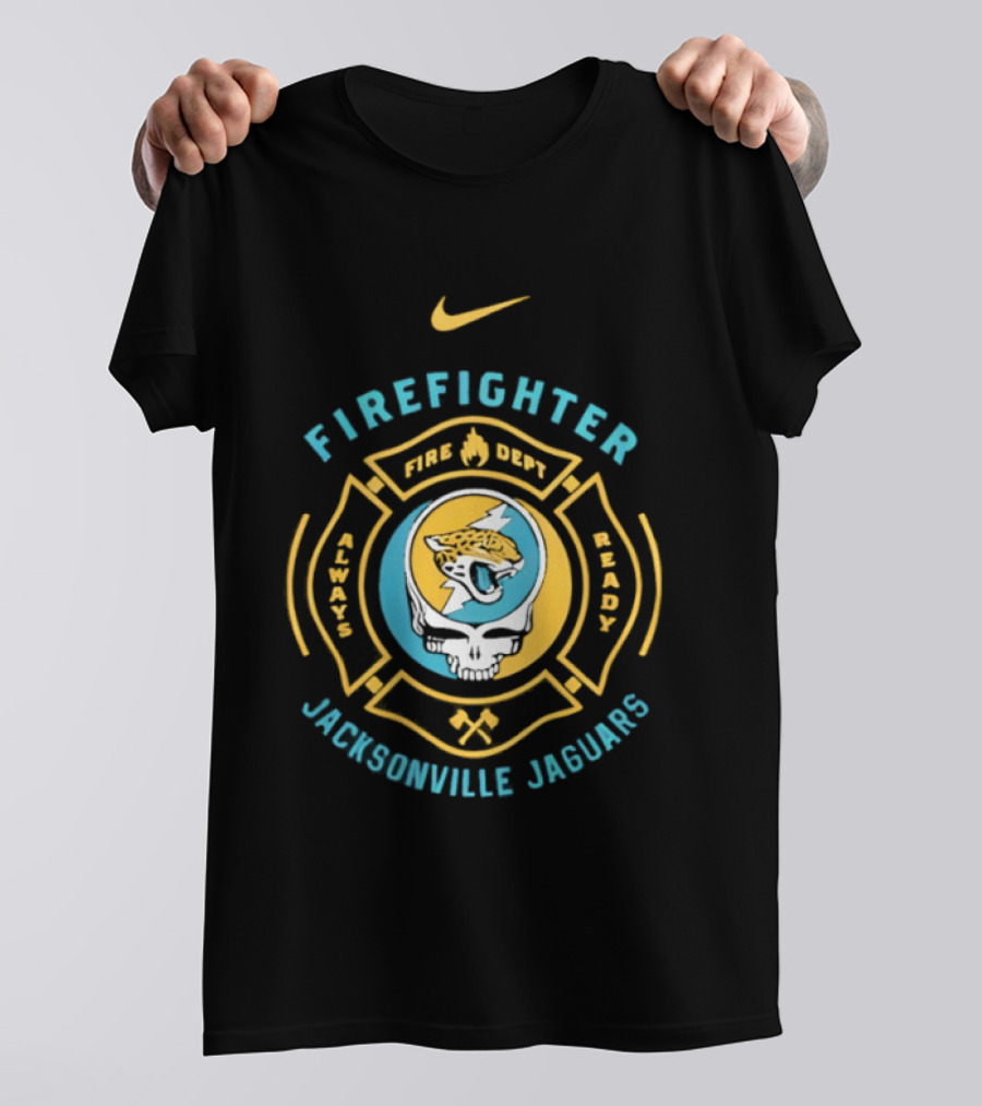 Jacksonville Jaguars Firefighter Nike Mashup T-Shirt