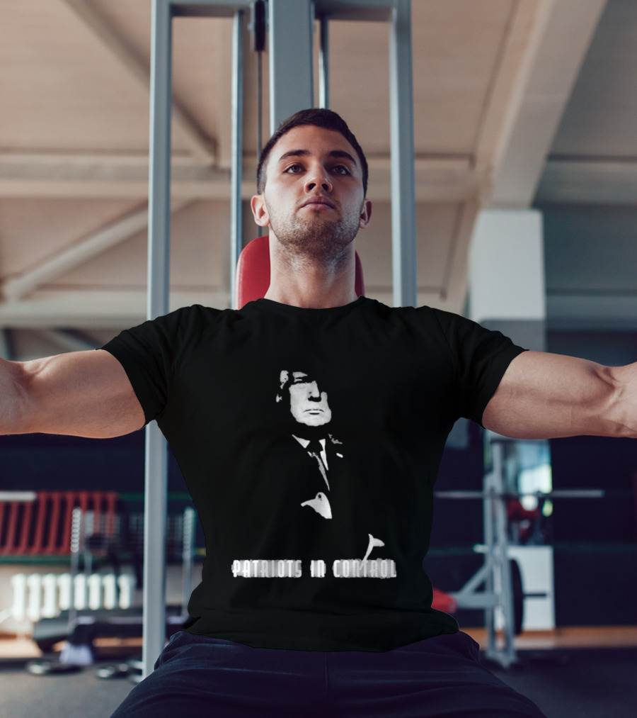 Patriots In Control Trump Image T-Shirt