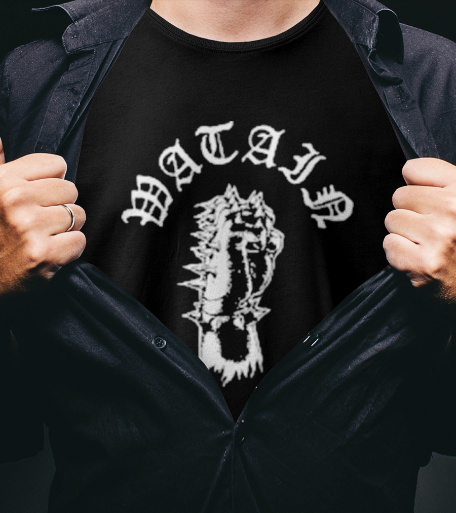Watain Iron Fist Spiked Gauntlet T-Shirt