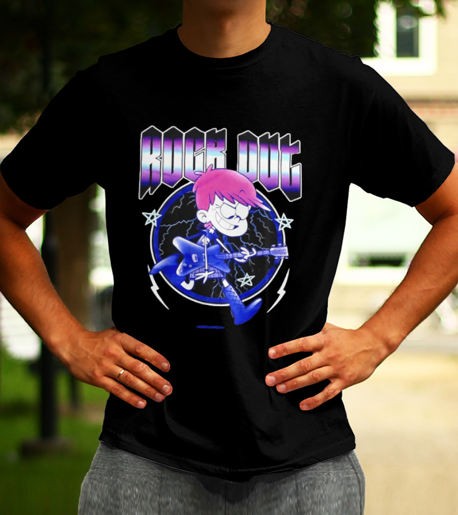 The Loud House Luna Loud Rock Out Guitar Star T-Shirt