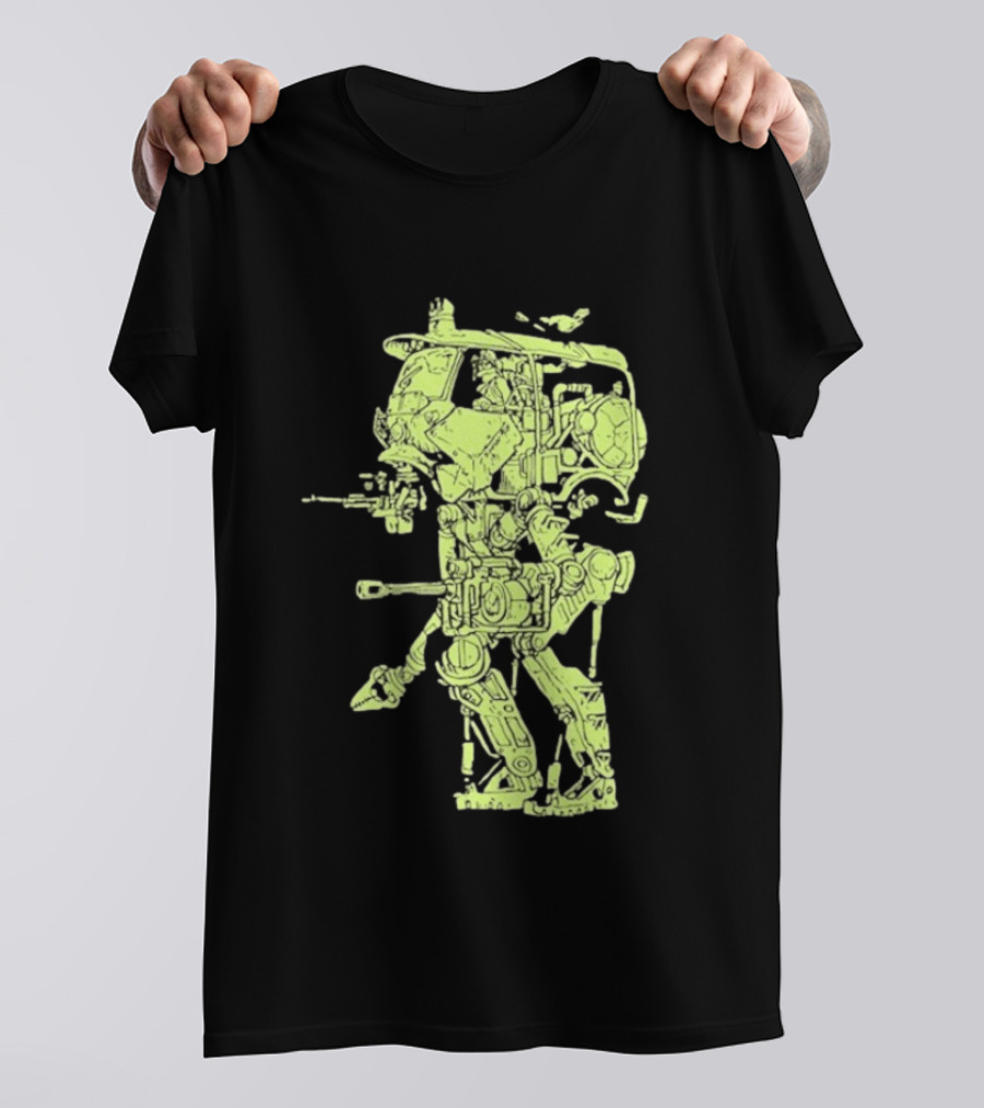Wolf Parade Thin Mind Mech Walker Concept T-Shirt