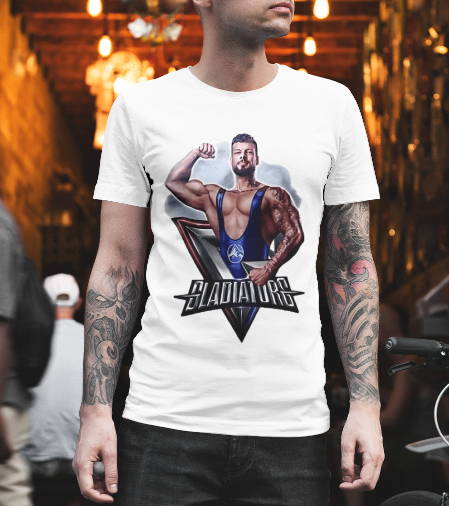 Gladiators TV Series Iconic Bodybuilder Pose T-Shirt