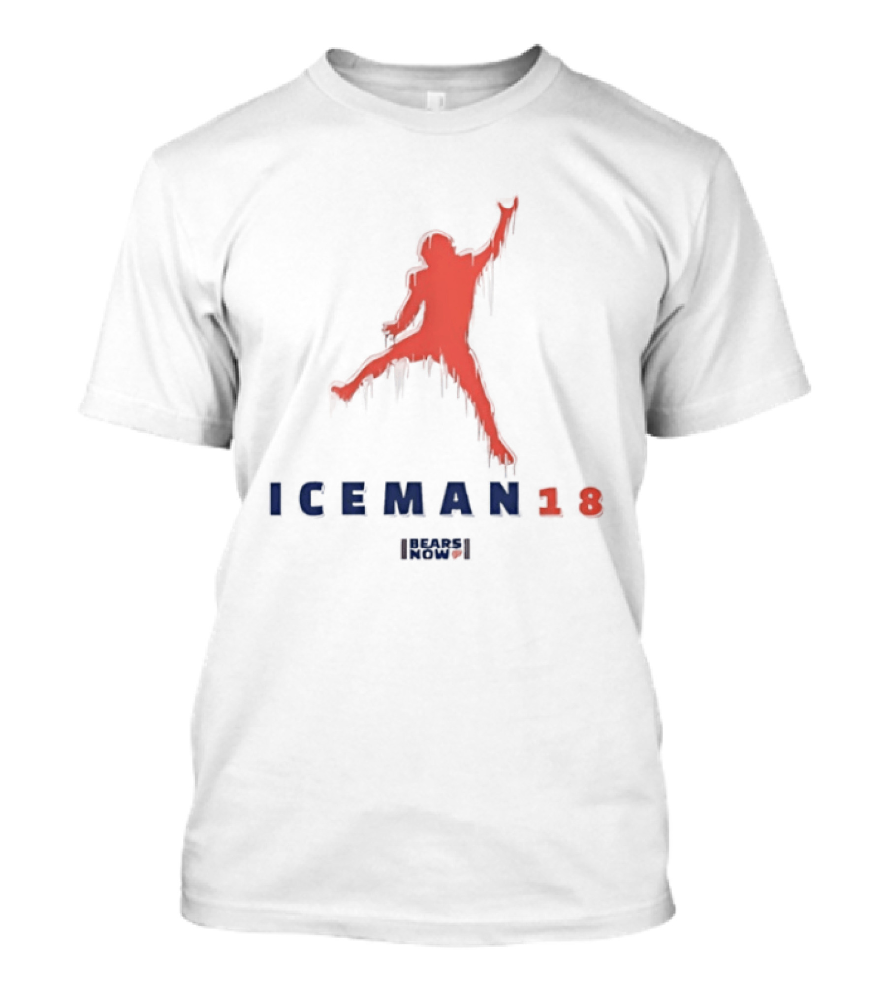 Iceman 18 Chicago Bears Caleb Williams Jumpman T-Shirt