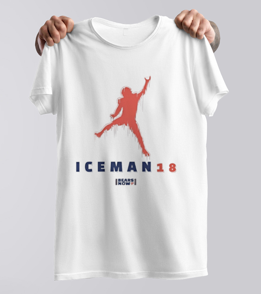 Iceman 18 Chicago Bears Caleb Williams Jumpman T-Shirt