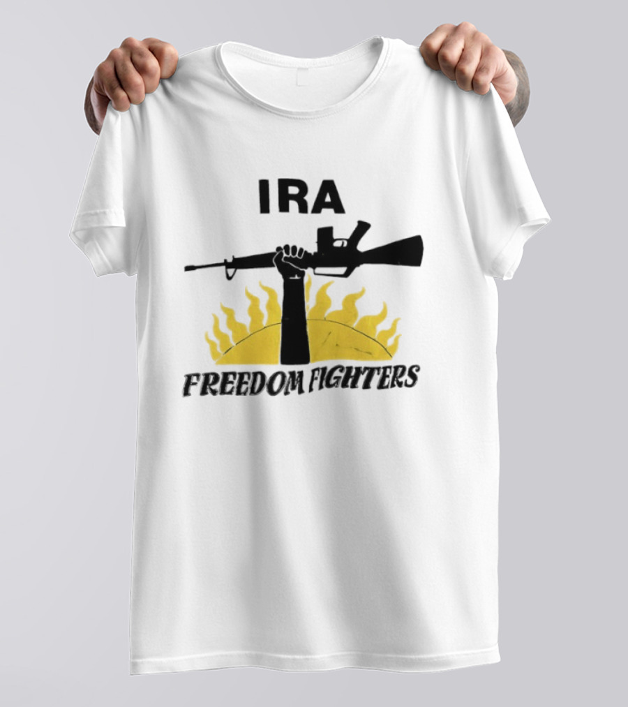 IRA Freedom Fighters Rifle Sunburst T-Shirt