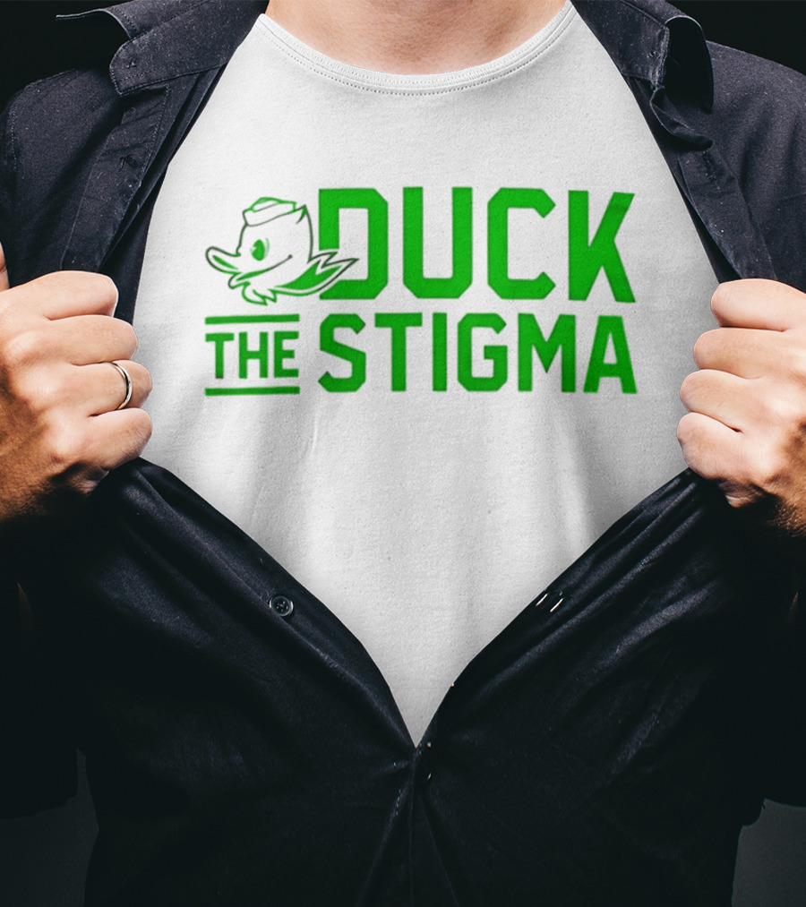 Oregon Ducks 2026 Duck The Stigma T-Shirt
