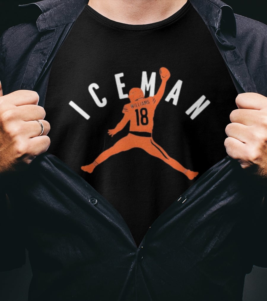 Chicago Williams Iceman Football Cold T-Shirt