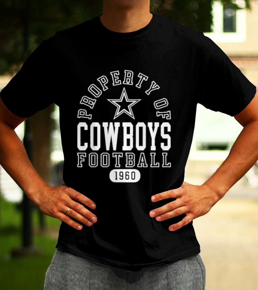 Property Of Cowboys Football 1960 T-Shirt