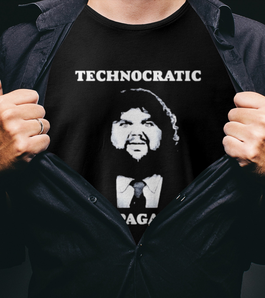 Technocratic Propaganda JD Vance Meme T-Shirt
