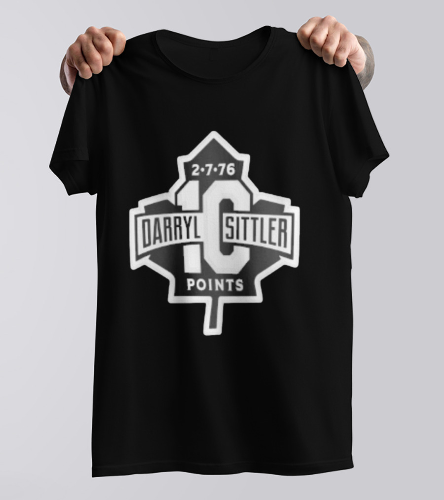 Toronto Maple Leafs Darryl Sittler 10 Points 2 7 76 T-Shirt