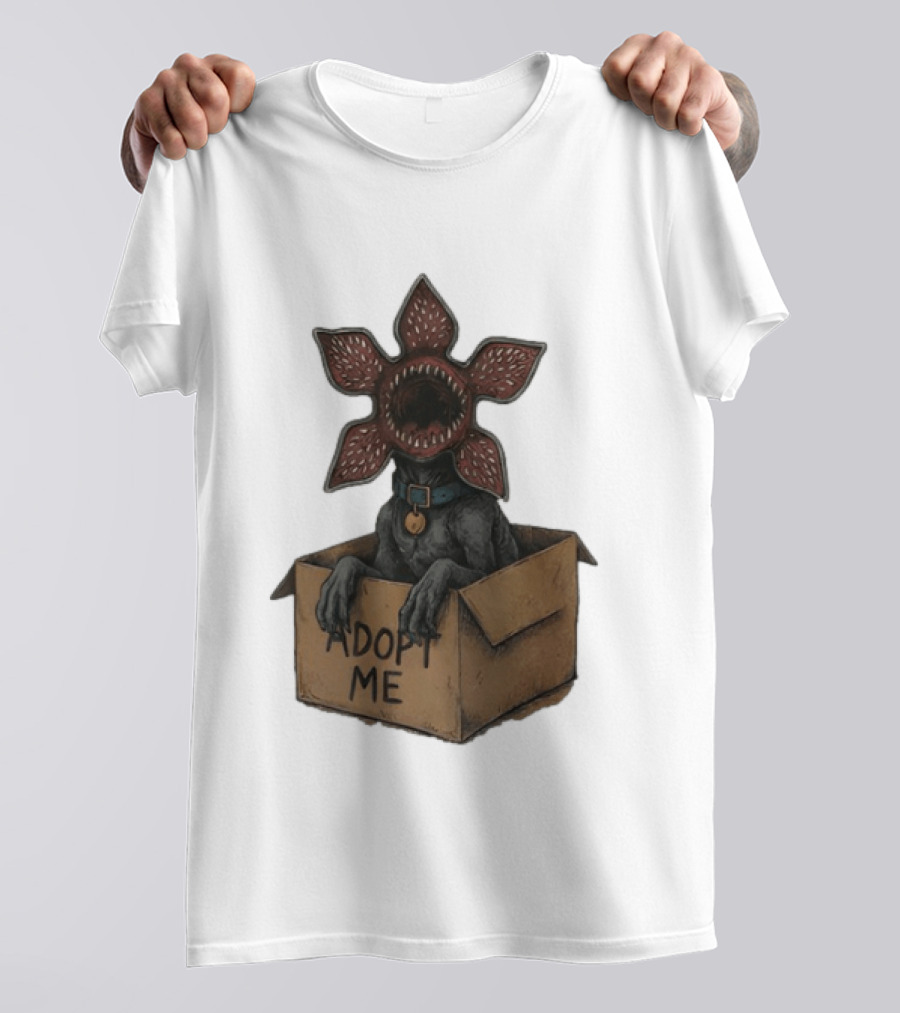 Adopt A Demogorgon Adopt Me Stranger Things Pet Box T-Shirt