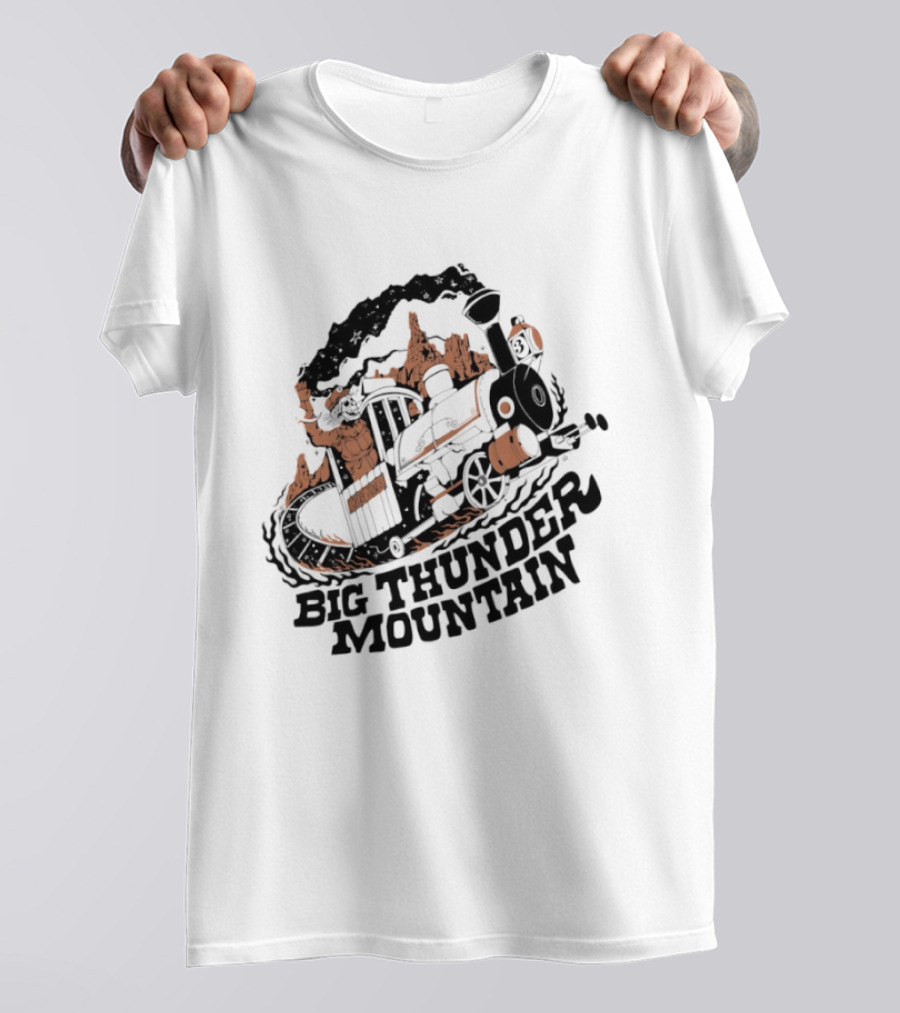 Big Thunder Mountain Railroad Skeleton Train Adventure T-Shirt