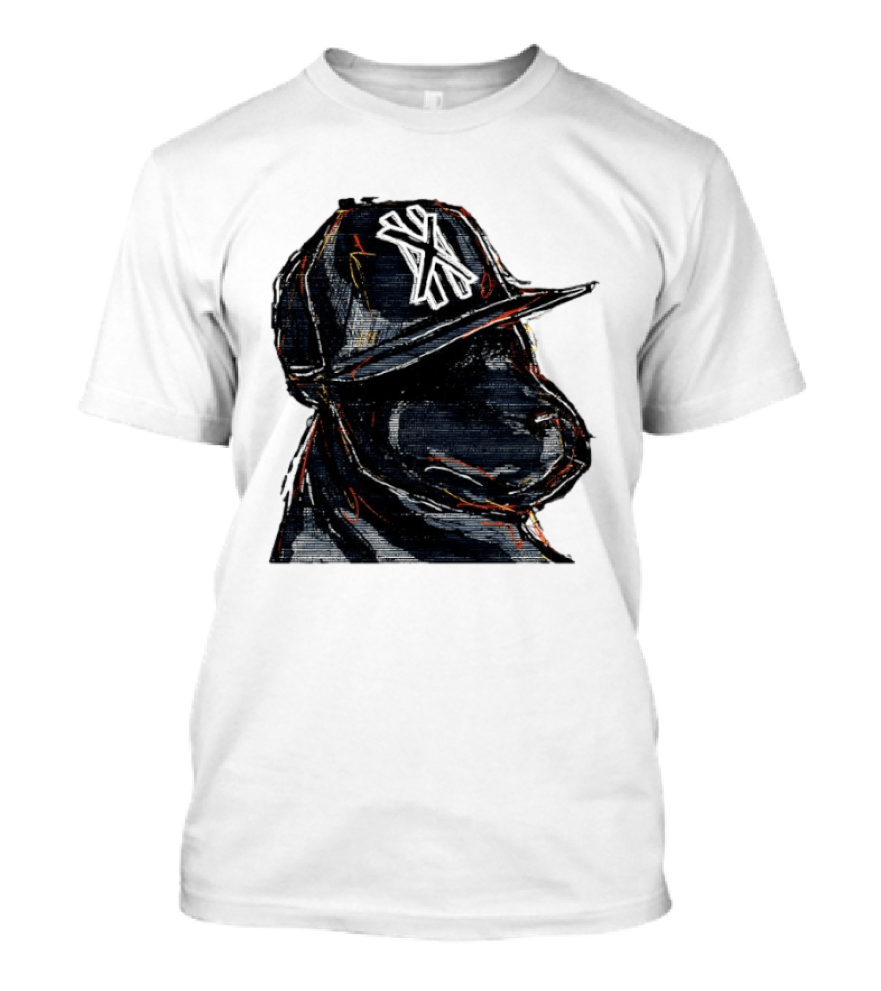 Labrador Retriever New York Yankees All Dogs Go To Heaven Cap T-Shirt