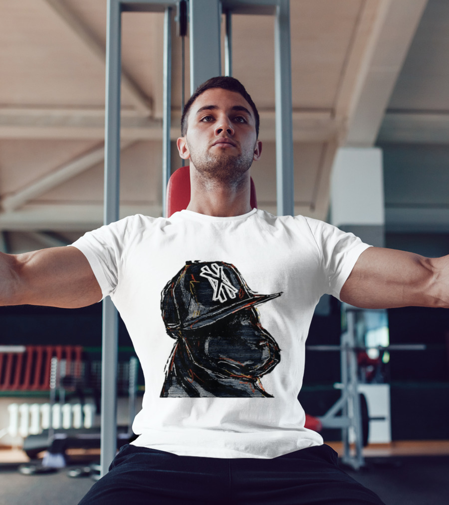 Labrador Retriever New York Yankees All Dogs Go To Heaven Cap T-Shirt