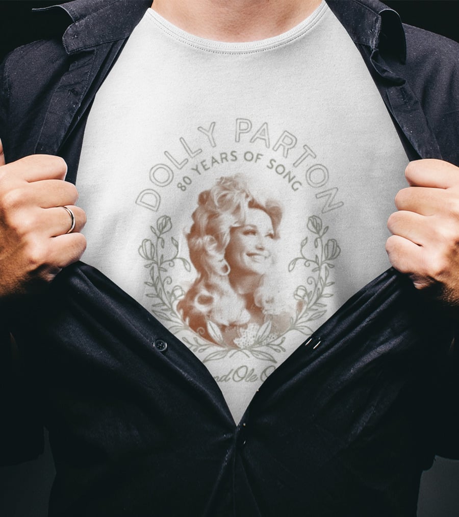 Dolly Parton 50 Years Of Opry Wildflower T-Shirt