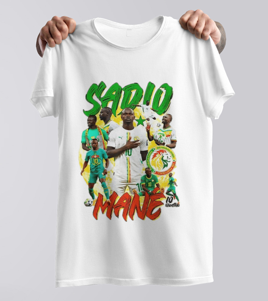 Sadio Mané Senegal National Football Team 10 2026 T-Shirt