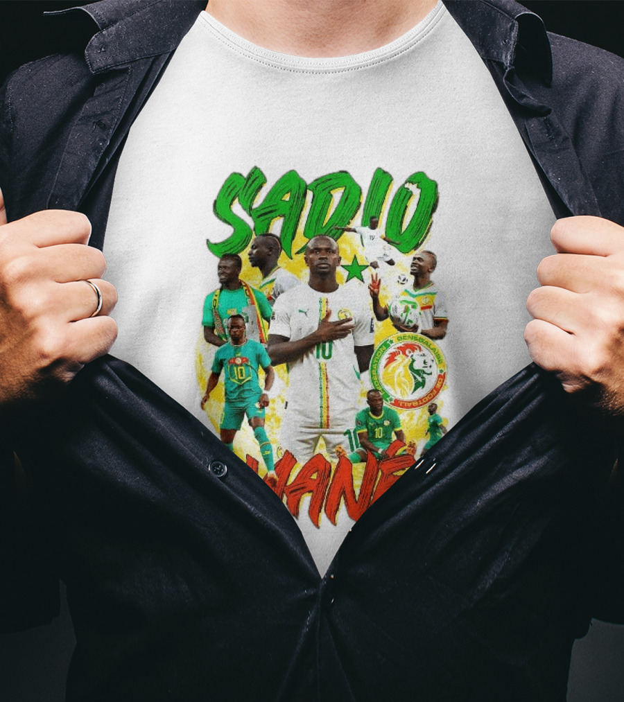 Sadio Mané Senegal National Football Team 10 2026 T-Shirt