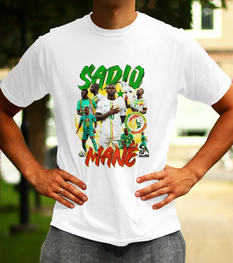 Sadio Mané Senegal National Football Team 10 2026 T-Shirt