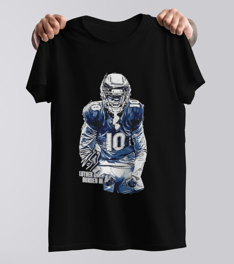 Luther Burden III Chicago Bears Number 10 T-Shirt