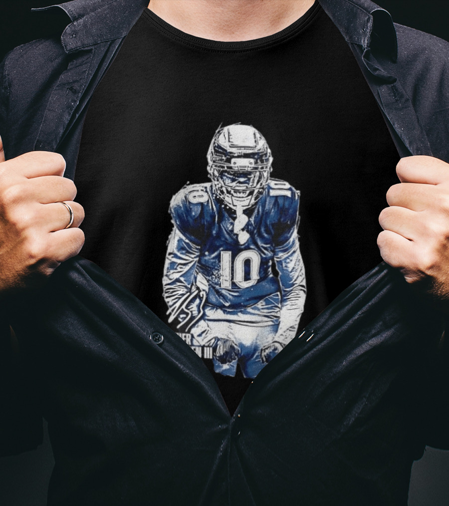 Luther Burden III Chicago Bears Number 10 T-Shirt