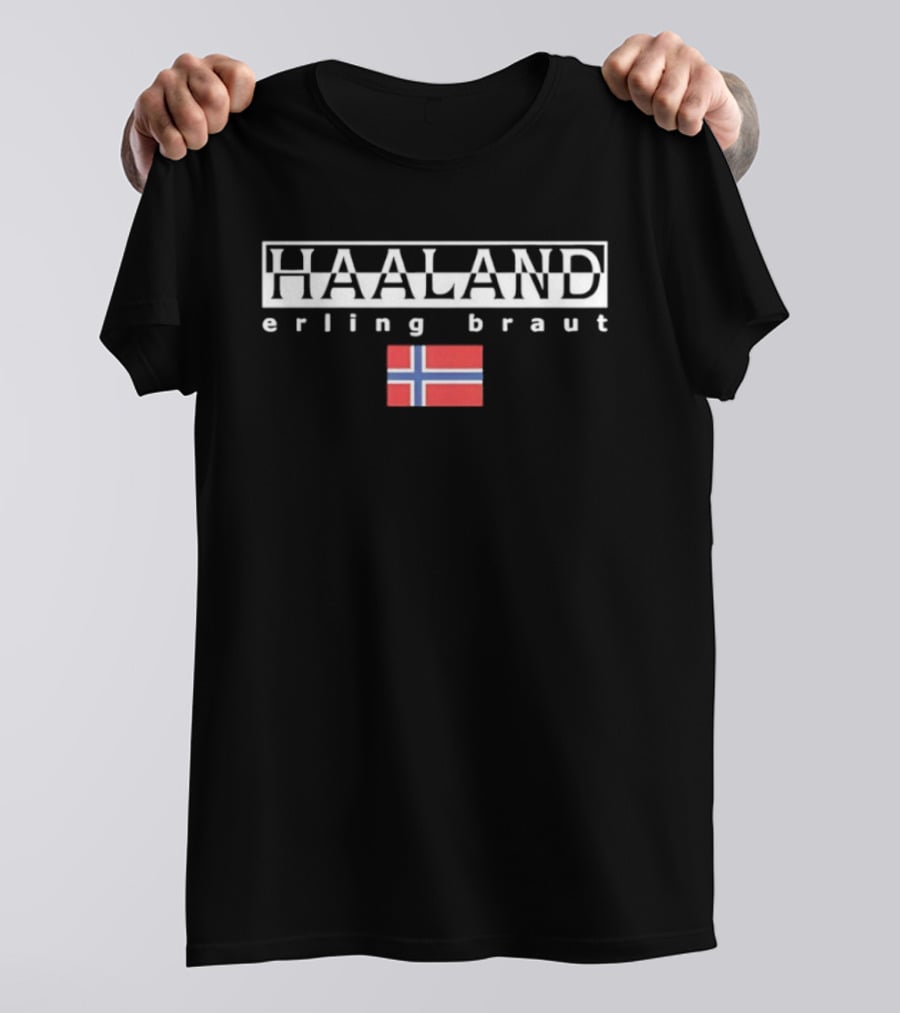Erling Braut Haaland Norway Flag T-Shirt
